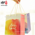 Eco friendly creative trademark printing paper bag wholesale